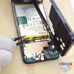 Déconnectez le connecteur de la batterie