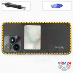 Ouvrez la coque arrière