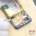 Déconnectez le connecteur de la batterie