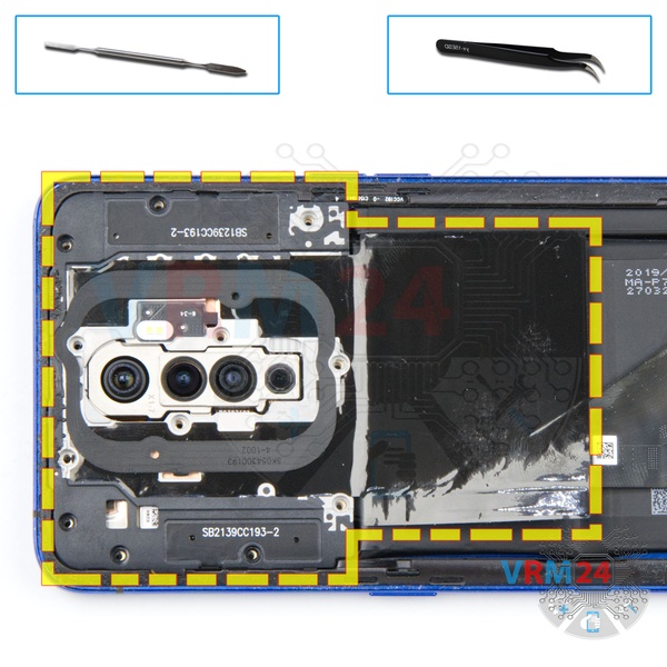 Ouvrez la coque arrière