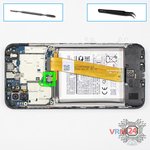 Desconecte el conector de la batería
