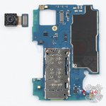 Remove the rear camera