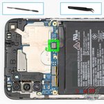 Déconnectez le connecteur de la batterie