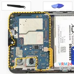 Remove the motherboard
