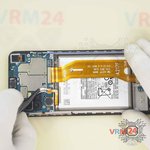 Déconnectez le connecteur de la batterie