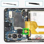 Disconnect the battery connector