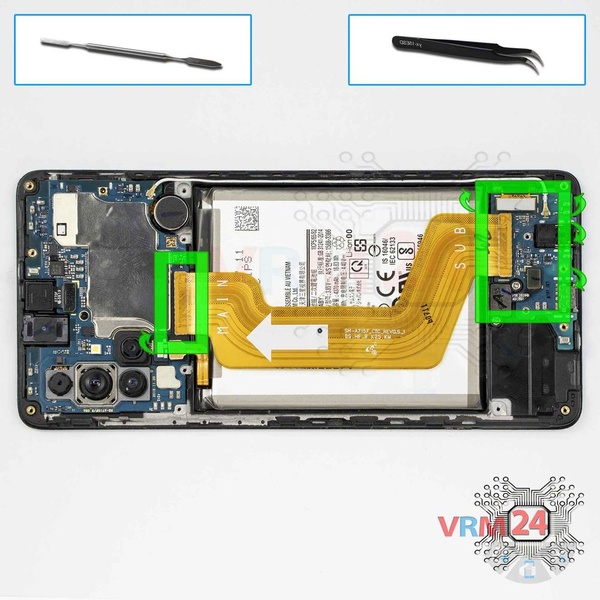 Disconnect the connectors