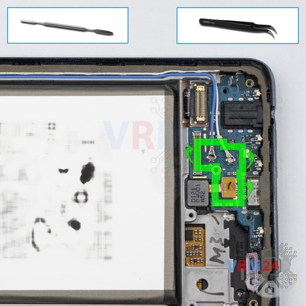 Disconnect the connectors