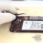 Déconnectez le connecteur de la batterie
