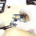Отсоединяем фронтальную камеру