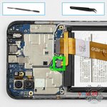 Desconecte el conector de la batería