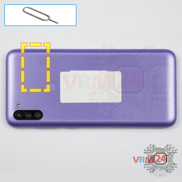Retirez le tiroir