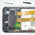 Déconnectez le connecteur de la batterie