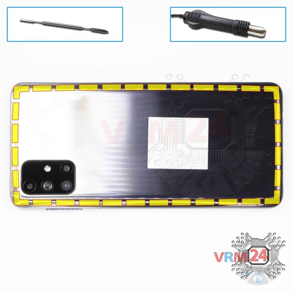 Ouvrez la coque arrière