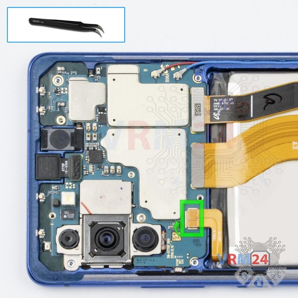 Desconecte el conector de la batería
