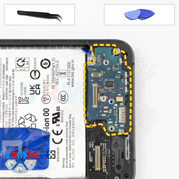 Remove the sub-board