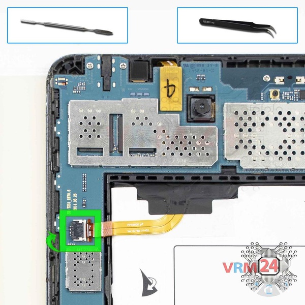 Desconecte el conector de la batería