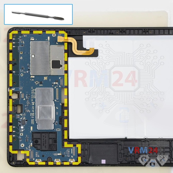Remove the motherboard