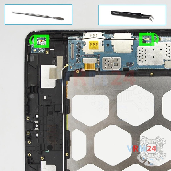 Retire el cable coaxial