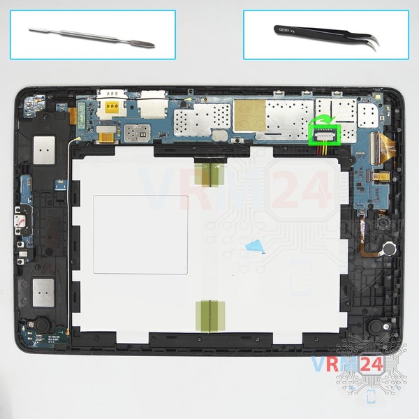 Desconecte el conector de la batería