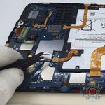 Disconnect the battery connector