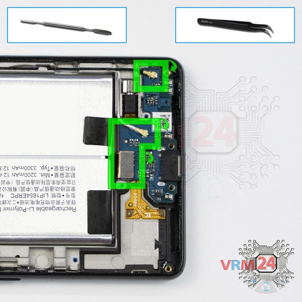 Disconnect the connectors