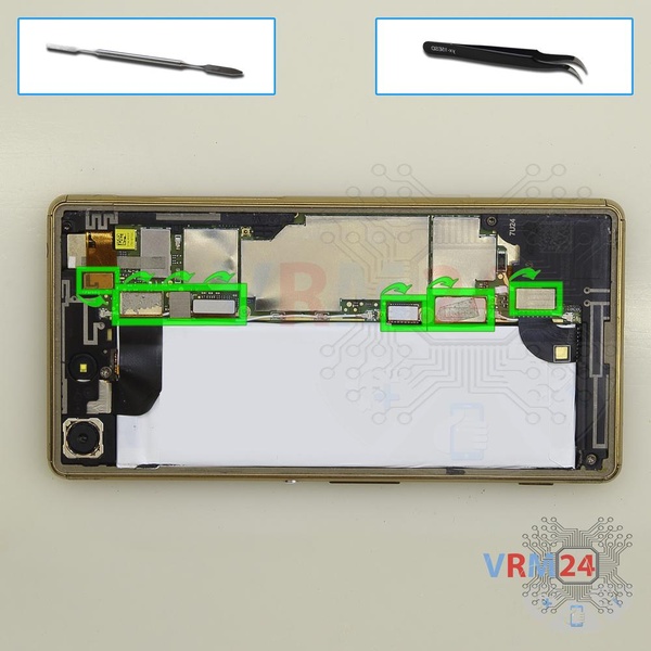 Disconnect the connectors