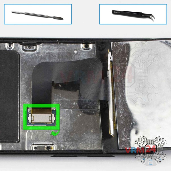 Desconecte el conector