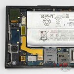 Déconnectez le connecteur de la batterie