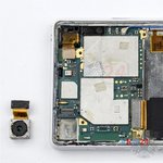 Remove the rear camera