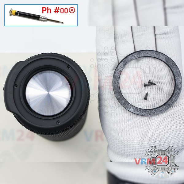 Dévissez les vis
