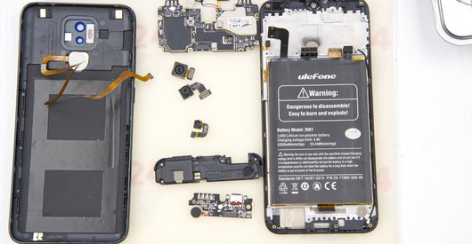 Cómo desmontar uleFone Power 6