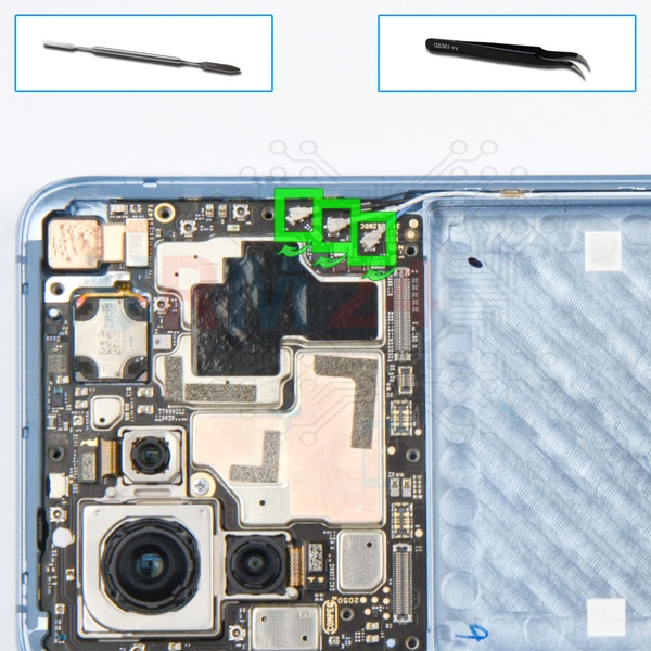Disconnect the connectors