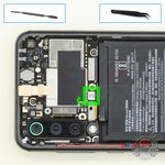 Déconnectez le connecteur de la batterie