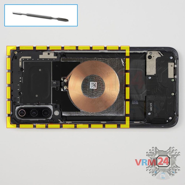 Ouvrez la coque arrière