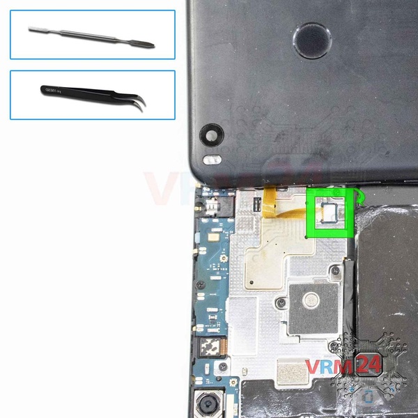 Desconecte el conector
