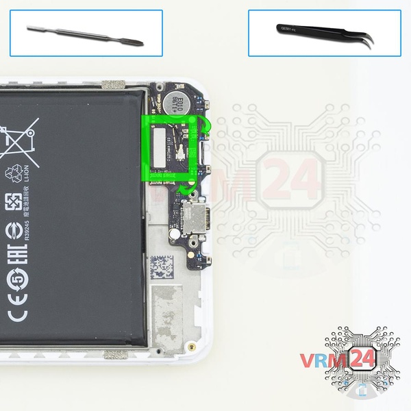 Disconnect the connectors
