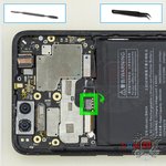 Déconnectez le connecteur de la batterie