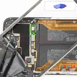 Disconnect the battery connector