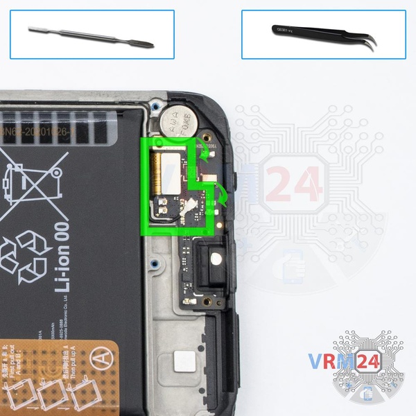 Disconnect the connectors