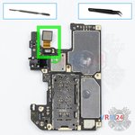 Remove the rear camera