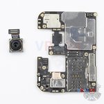 Remove the rear camera