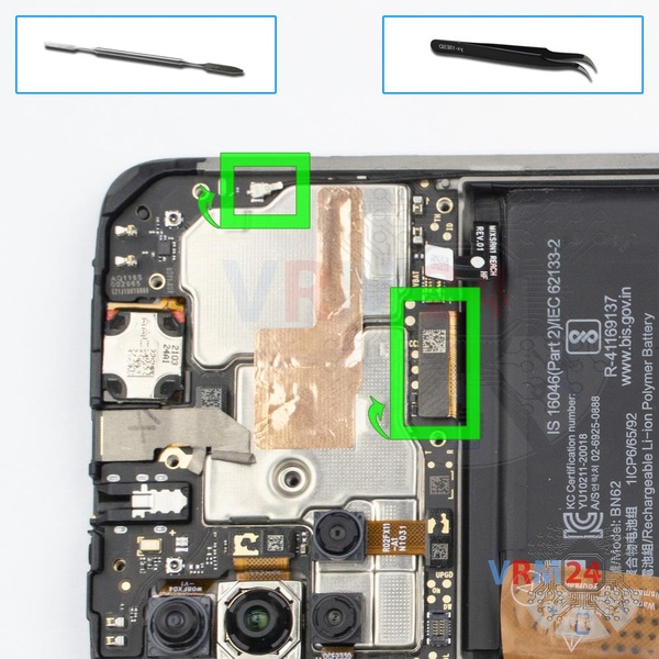 Desconectar os conectores