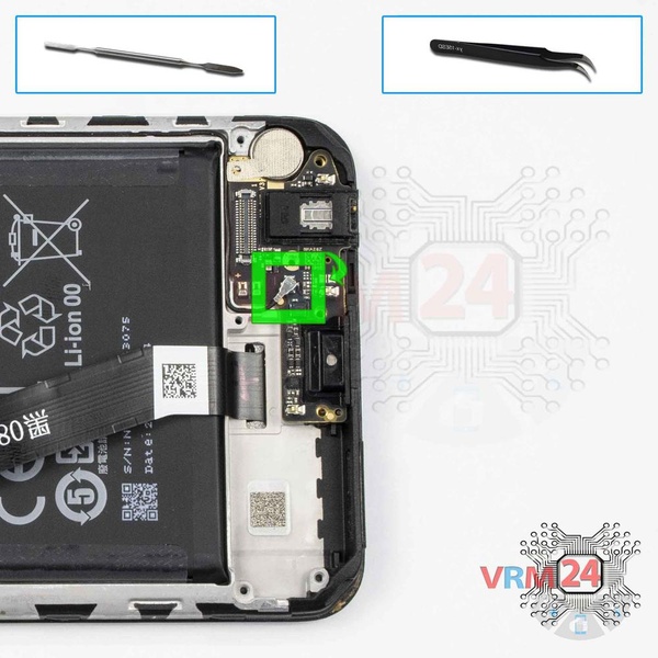 Déconnectez le connecteur