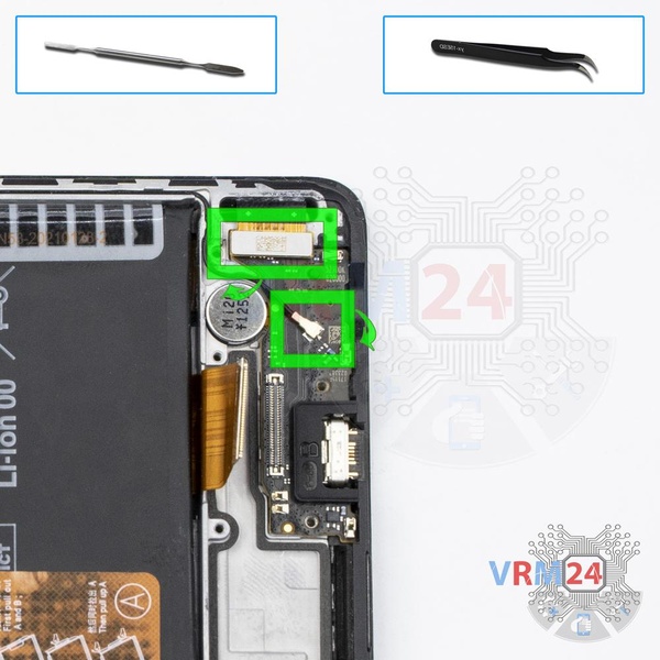 Disconnect the connectors