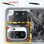Desaparafusar os parafusos