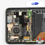 Disconnect the battery connector