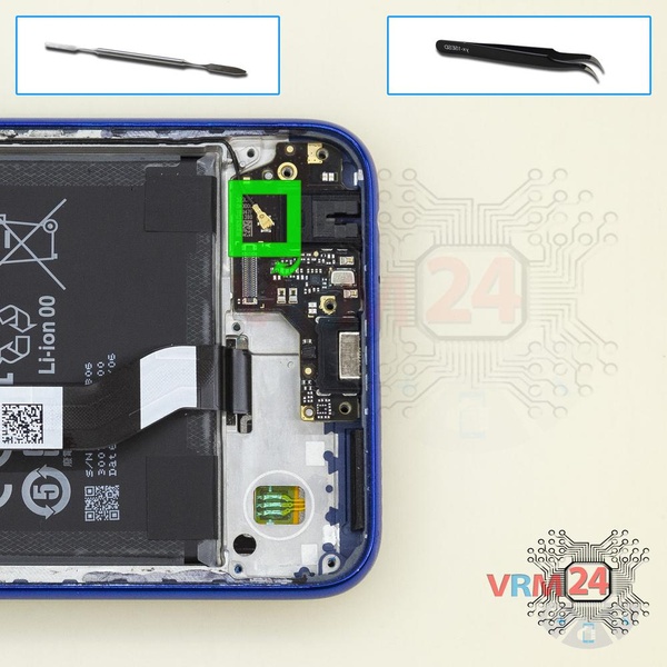 Desconecte el conector
