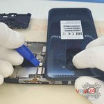 Déconnectez le connecteur de la batterie