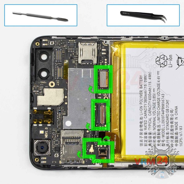 Desconectar os conectores